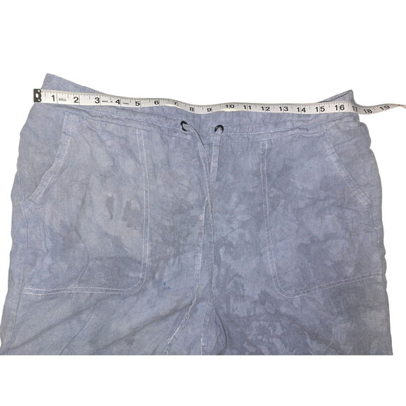 CYNTHIA ROWLEY DRAWSTRING PANT.SIZE 1X
MATERIAL LINEN/VISCOSE - Picture 3 of 8